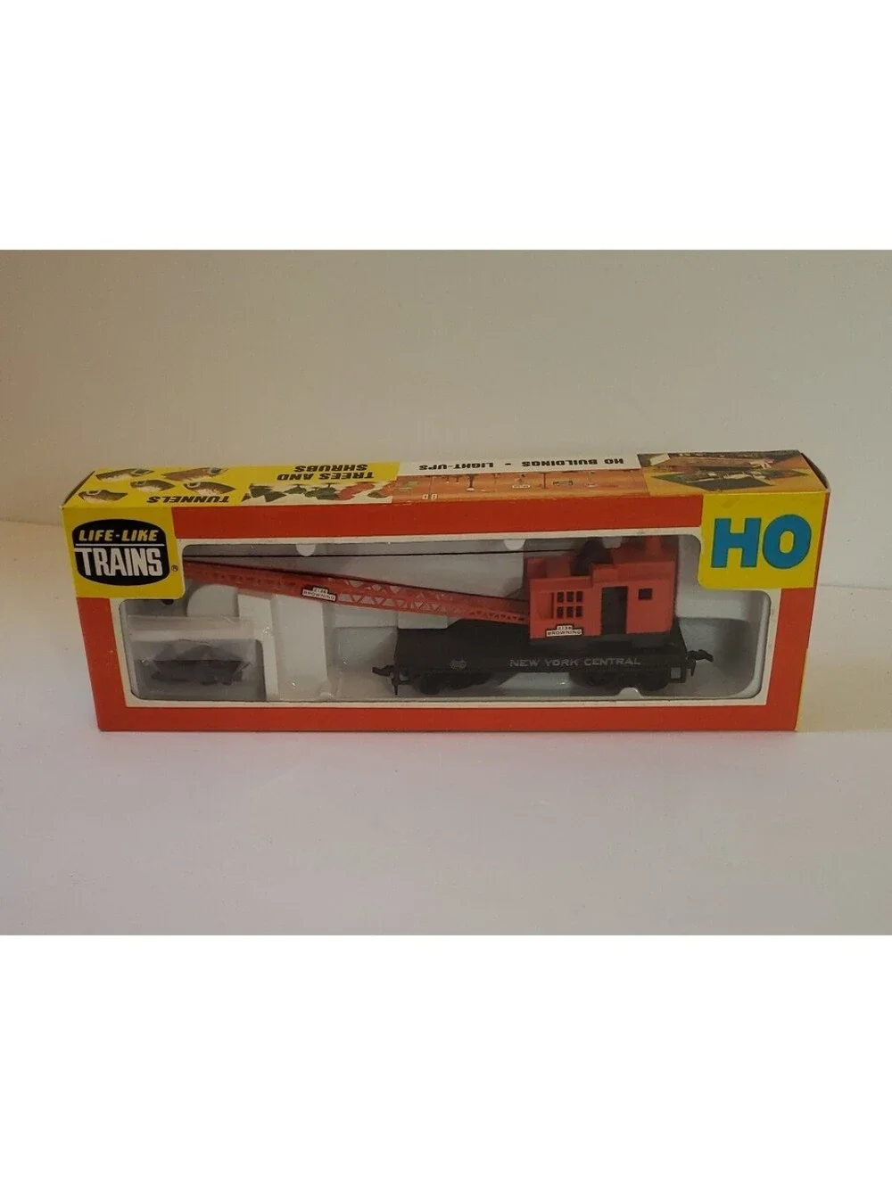 Life-Like Trains Crane Car #08582 in Box